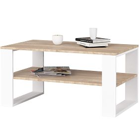 ALEX COFFEE TABLE OAK SONOMA / WHITE