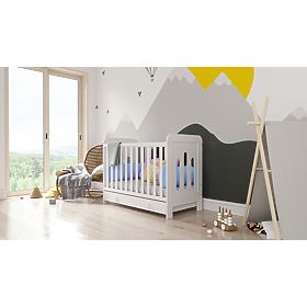 Zuza Children's Bed 140x70 cm with Daybed Side