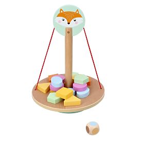 A balancing game with a fox