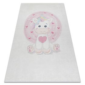 BAMBINO 1128 Washing Mat Unicorn for Children Anti-Slip - Cream