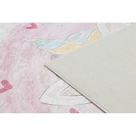 BAMBINO 1128 Washing Mat Unicorn for Children Anti-Slip - Cream