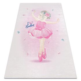 BAMBINO 42830 Ballerina Washing Mat for Kids Anti-Slip - Pink, F.H.Kabis