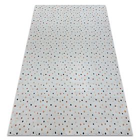 BAMBINO 47890 Washing Mat Dots for Kids Anti-Slip - White/Brown, F.H.Kabis