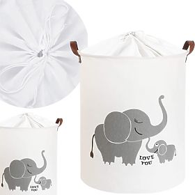 Toy Basket - Elephants