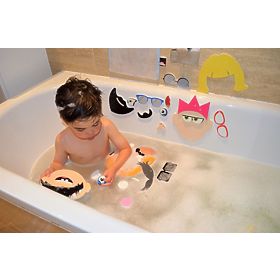 Bath Stickers - Funny Outfits, Buddy  & Barney 