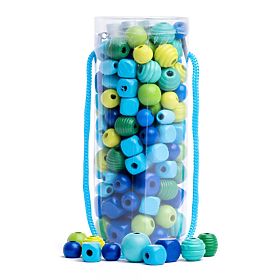 Beads in Tube Green-Blue