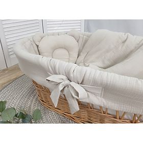Crib Bedding Set - Beige