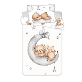 Children's Bedding Bear 'Ribbon' Baby 100x135 cm + 40x60 cm