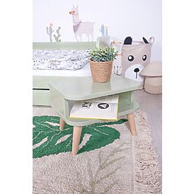 NELL Bedside Table - Pastel Green