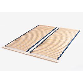Beech lamella bed base - Solid