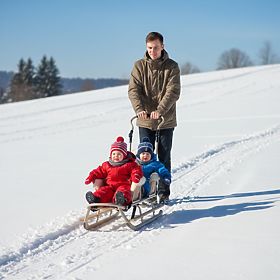 Sleds for twins Duo - different seat colors