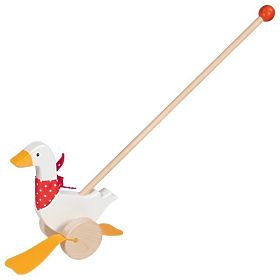 Berta the Push-Along Goose
