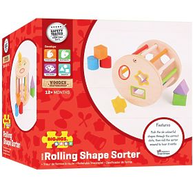 Bigjigs Baby Roller with shapes
