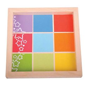 Bigjigs Baby Wooden blocks with pictures