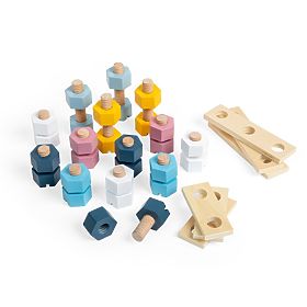 Bigjigs Crate of Nuts and Bolts, Bigjigs Toys