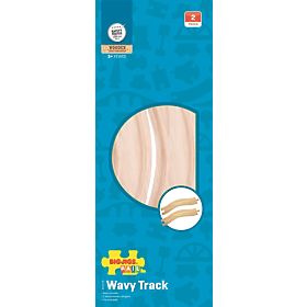 Bigjigs Rail Curved rails 22 cm 2 pcs