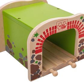 Bigjigs Rail Double rail tunnel