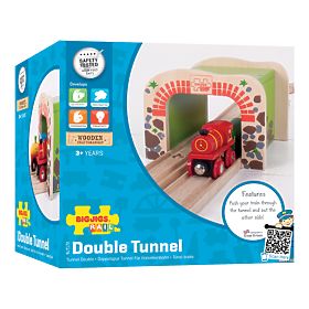 Bigjigs Rail Double rail tunnel