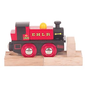 Bigjigs Rail Wooden replica of the EHLR Jack locomotive