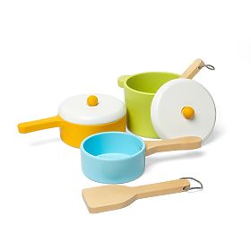Bigjigs Toys 7-Piece Cookware Set