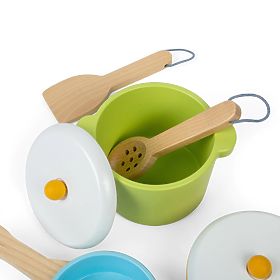 Bigjigs Toys 7-Piece Cookware Set, Bigjigs Toys