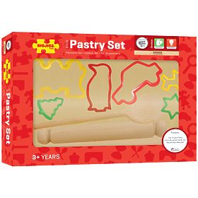 Bigjigs Toys Baking Set with Cookie Cutters
