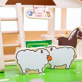 Bigjigs Toys Big Wooden Farm