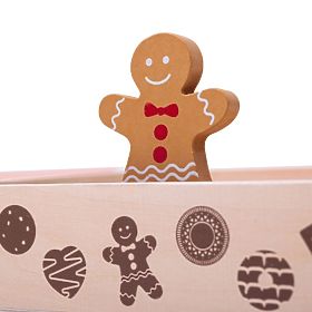 Bigjigs Toys Box with wooden biscuits
