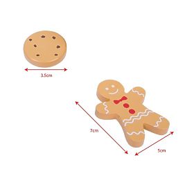 Bigjigs Toys Box with wooden biscuits