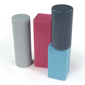 Bigjigs Toys Bucket with 50 Blocks