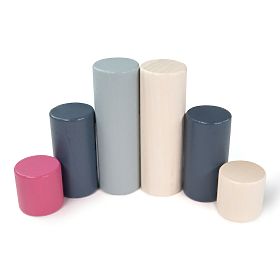 Bigjigs Toys Bucket with 50 Blocks
