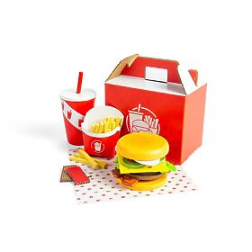 Bigjigs Toys Burger and Fries Set