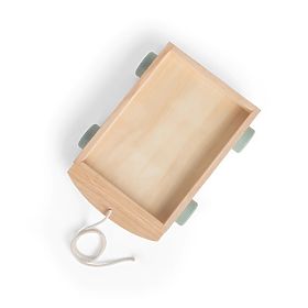 Bigjigs Toys Cart with Wooden Blocks