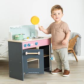 Bigjigs Toys Children's Kitchen in Scandinavian Style, Bigjigs Toys