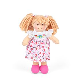 Bigjigs Toys Cloth Doll Georgia - Small 25 cm