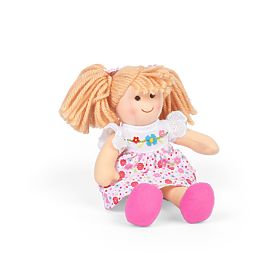 Bigjigs Toys Cloth Doll Georgia - Small 25 cm
