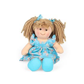 Bigjigs Toys Cloth Doll Maisie - Small 25 cm, Bigjigs Toys