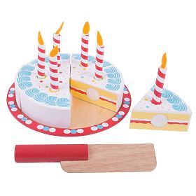 Bigjigs Toys Cutting Birthday Cake