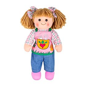Bigjigs Toys Fabric Doll Elsie 34cm