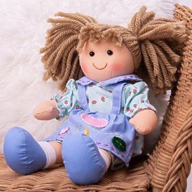 Bigjigs Toys Fabric Doll Grace 28 cm