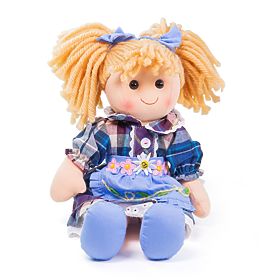 Bigjigs Toys Fabric Doll Katie 34 cm