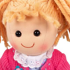 Bigjigs Toys Fabric Doll Maggie 34cm, Bigjigs Toys