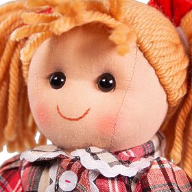 Bigjigs Toys Fabric Doll Mandie 34 cm