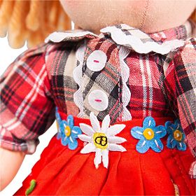 Bigjigs Toys Fabric Doll Mandie 34 cm