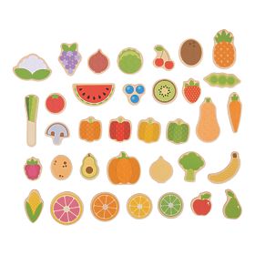 Bigjigs Toys Fruit and vegetable magnets