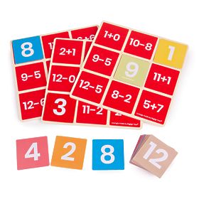 Bigjigs Toys Mathematical Bingo Addition and Subtraction, Bigjigs Toys