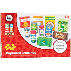 Bigjigs Toys Set of Non-Perishable Foods