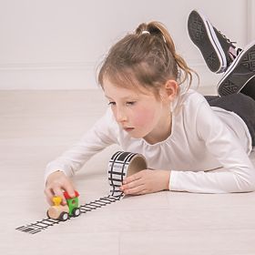 Bigjigs Toys Tape track with machine