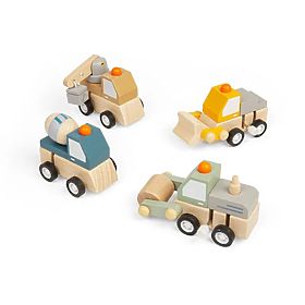 Bigjigs Toys Wind-up Construction Car 1 pc