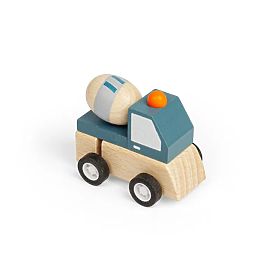 Bigjigs Toys Wind-Up Construction Toy Car Mixer, Bigjigs Toys